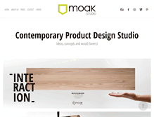 Tablet Screenshot of moakstudio.com